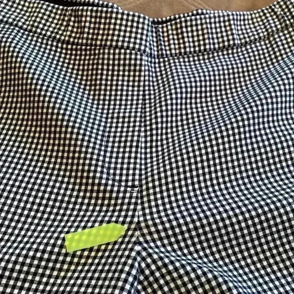 J. Jill Black & White Checked Woman’s Pull on Pants in Size 12. - Picture 11 of 11